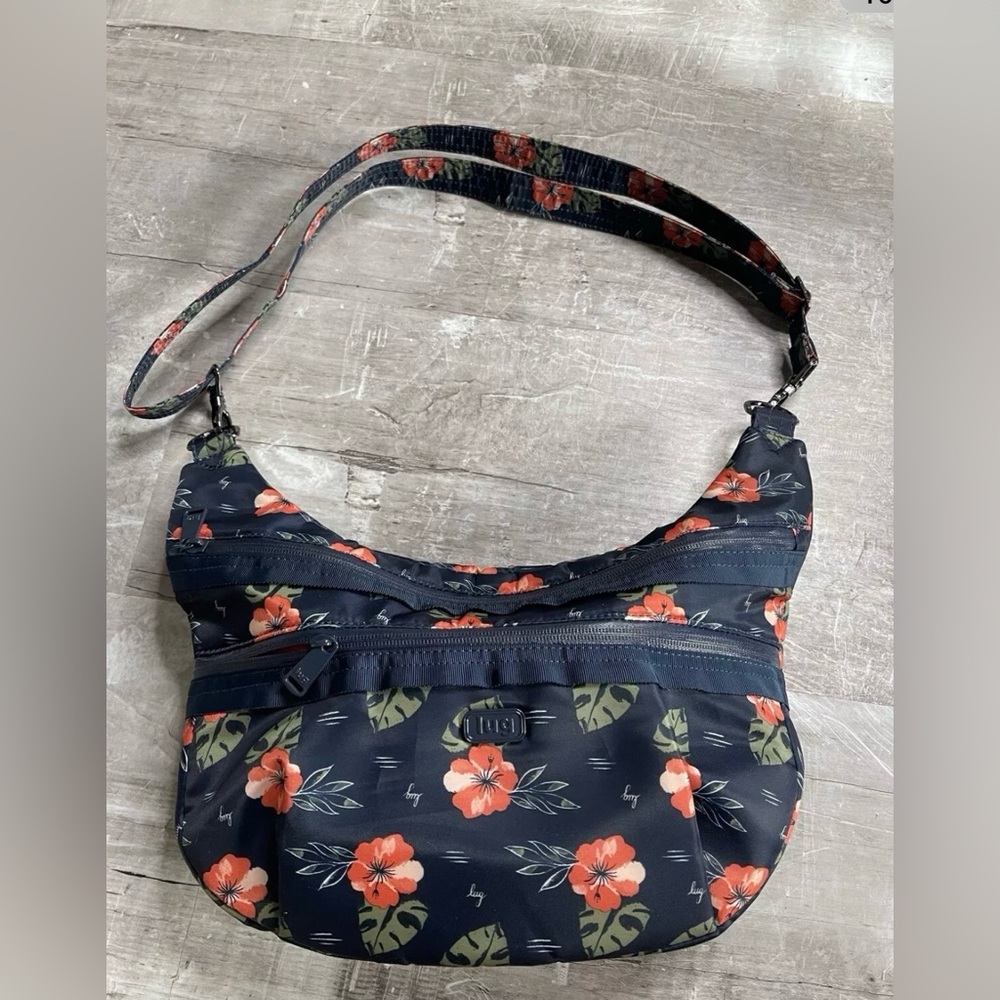 Lug crossbody bag floral
